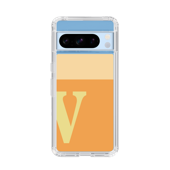 Slim Protection Case［ Original - initial two tone - V orange ］