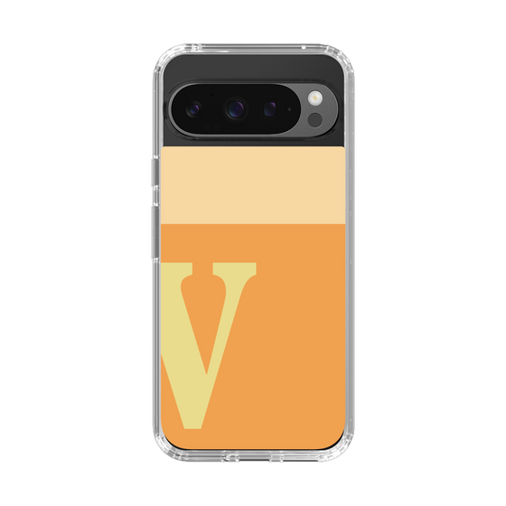 Slim Protection Case［ Original - initial two tone - V orange ］
