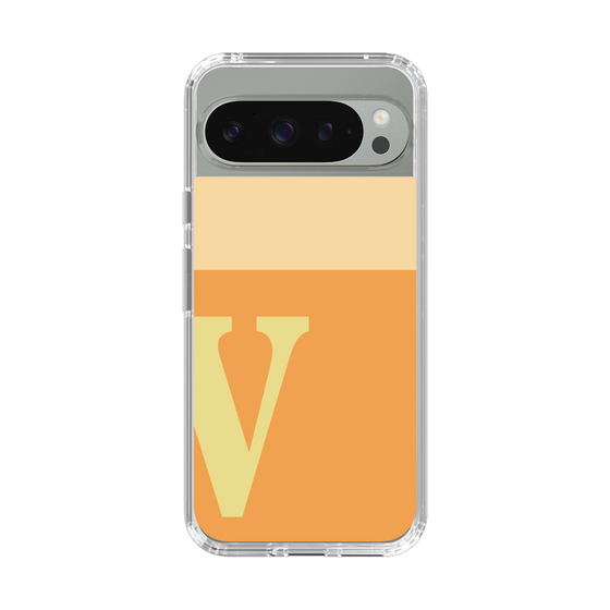 Slim Protection Case［ Original - initial two tone - V orange ］