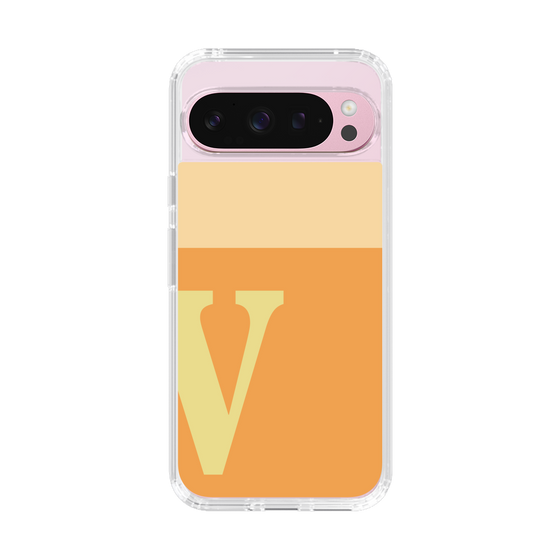 Slim Protection Case［ Original - initial two tone - V orange ］