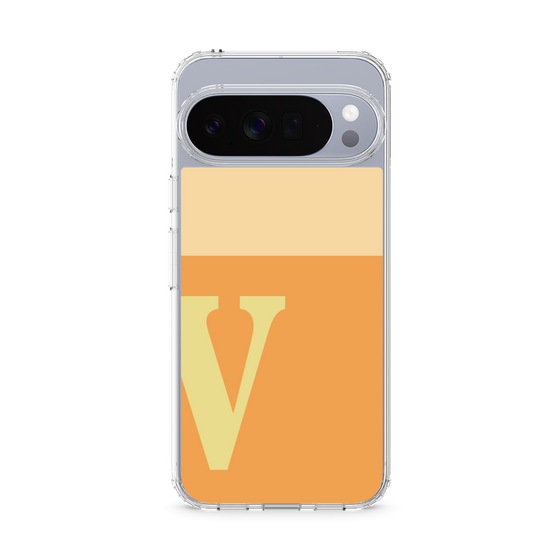 Slim Protection Case［ Original - initial two tone - V orange ］