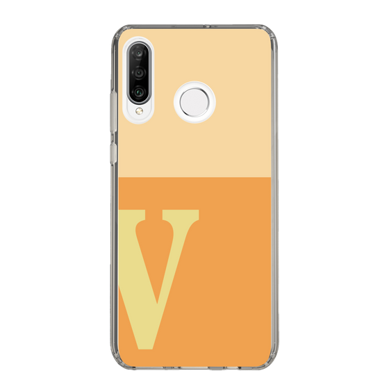 Slim Protection Case［ Original - initial two tone - V orange ］