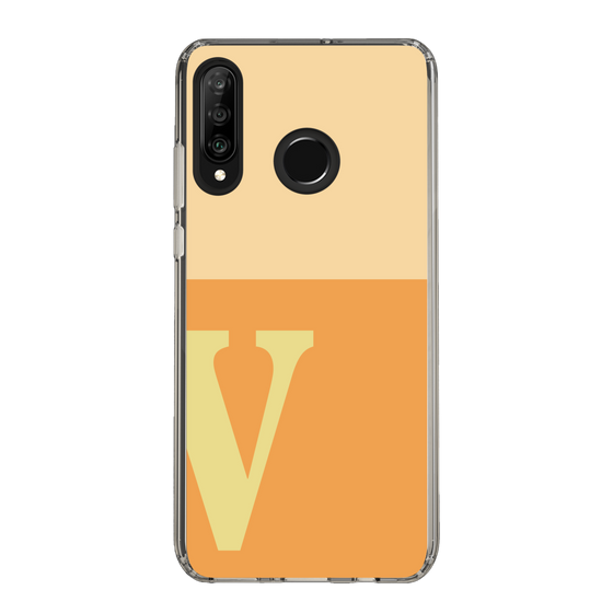 Slim Protection Case［ Original - initial two tone - V orange ］