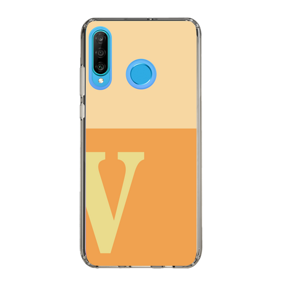 Slim Protection Case［ Original - initial two tone - V orange ］