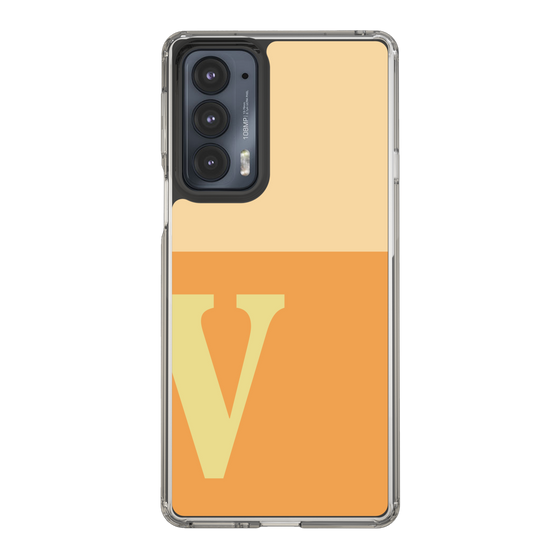 Slim Protection Case［ Original - initial two tone - V orange ］