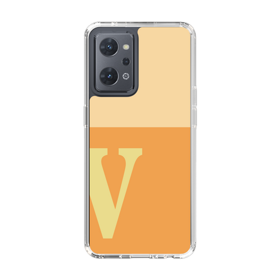 Slim Protection Case［ Original - initial two tone - V orange ］