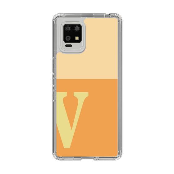 Slim Protection Case［ Original - initial two tone - V orange ］