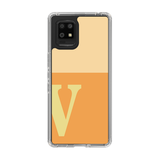 Slim Protection Case［ Original - initial two tone - V orange ］