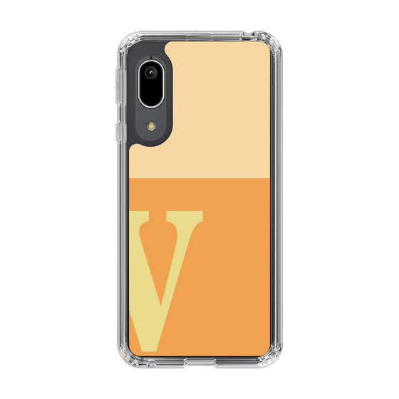 Slim Protection Case［ Original - initial two tone - V orange ］