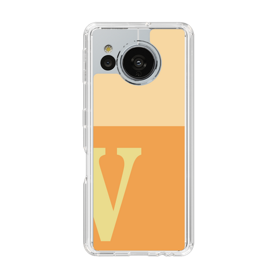 Slim Protection Case［ Original - initial two tone - V orange ］