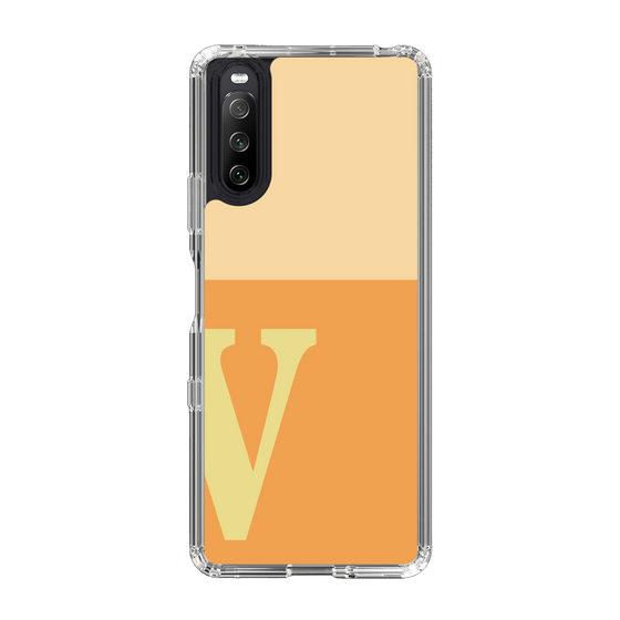 Slim Protection Case［ Original - initial two tone - V orange ］