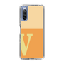 Slim Protection Case［ Original - initial two tone - V orange ］
