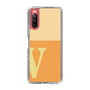Slim Protection Case［ Original - initial two tone - V orange ］