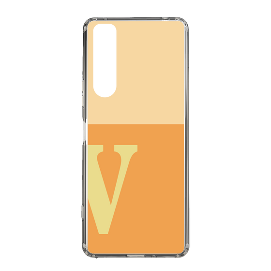 Slim Protection Case［ Original - initial two tone - V orange ］