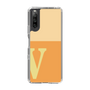 Slim Protection Case［ Original - initial two tone - V orange ］