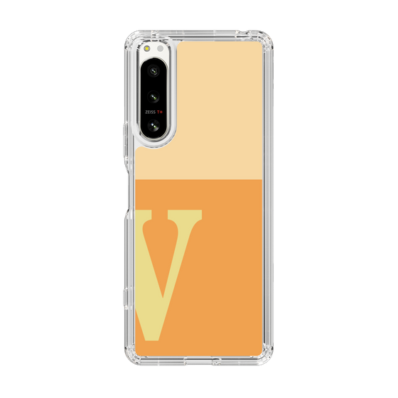 Slim Protection Case［ Original - initial two tone - V orange ］