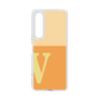 Slim Protection Case［ Original - initial two tone - V orange ］