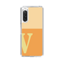 Slim Protection Case［ Original - initial two tone - V orange ］