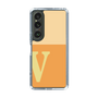 Slim Protection Case［ Original - initial two tone - V orange ］