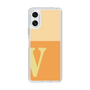 Slim Protection Case［ Original - initial two tone - V orange ］