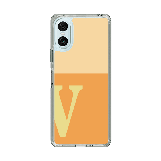 Slim Protection Case［ Original - initial two tone - V orange ］