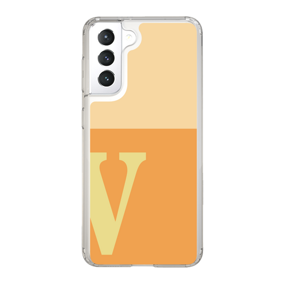 Slim Protection Case［ Original - initial two tone - V orange ］
