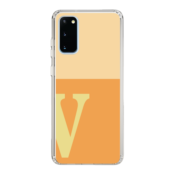 Slim Protection Case［ Original - initial two tone - V orange ］