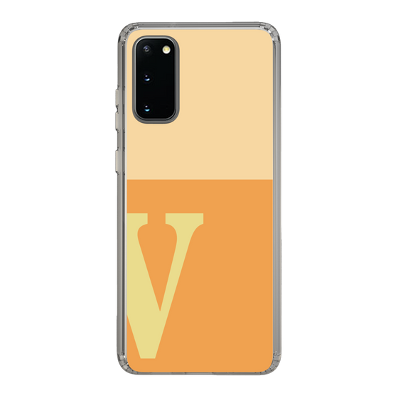 Slim Protection Case［ Original - initial two tone - V orange ］