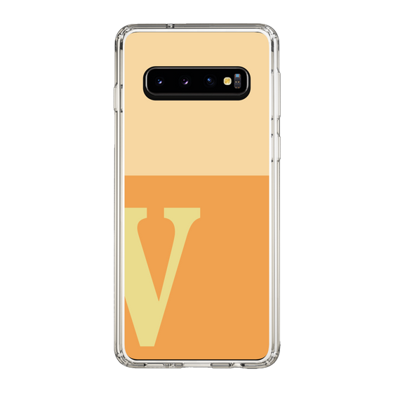 Slim Protection Case［ Original - initial two tone - V orange ］