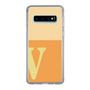 Slim Protection Case［ Original - initial two tone - V orange ］