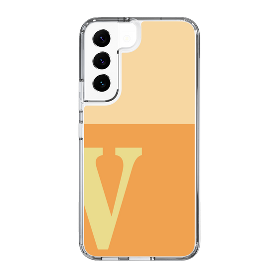 Slim Protection Case［ Original - initial two tone - V orange ］