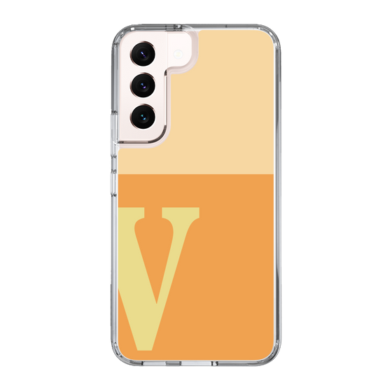 Slim Protection Case［ Original - initial two tone - V orange ］