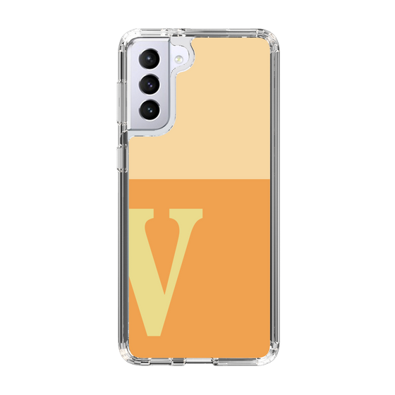 Slim Protection Case［ Original - initial two tone - V orange ］