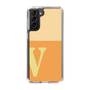 Slim Protection Case［ Original - initial two tone - V orange ］