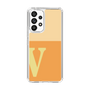 Slim Protection Case［ Original - initial two tone - V orange ］