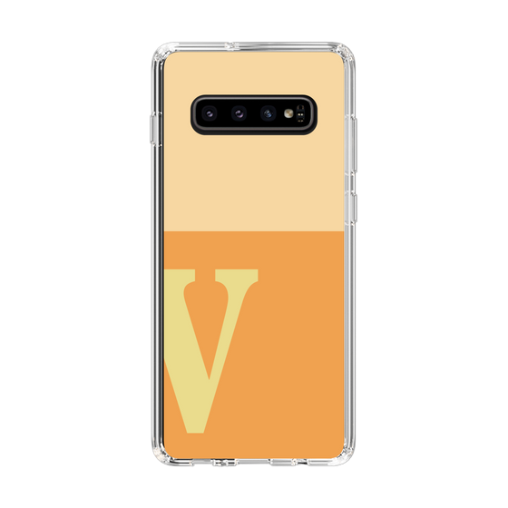 Slim Protection Case［ Original - initial two tone - V orange ］