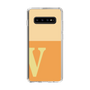 Slim Protection Case［ Original - initial two tone - V orange ］