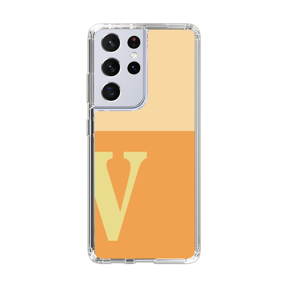 Slim Protection Case［ Original - initial two tone - V orange ］