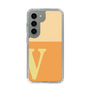 Slim Protection Case［ Original - initial two tone - V orange ］