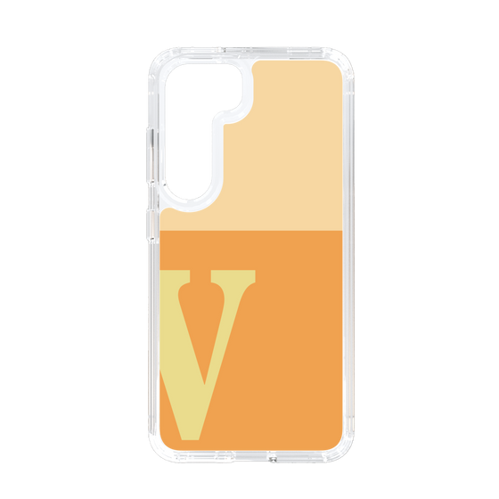 Slim Protection Case［ Original - initial two tone - V orange ］