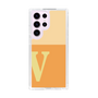 Slim Protection Case［ Original - initial two tone - V orange ］