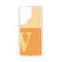 Slim Protection Case［ Original - initial two tone - V orange ］