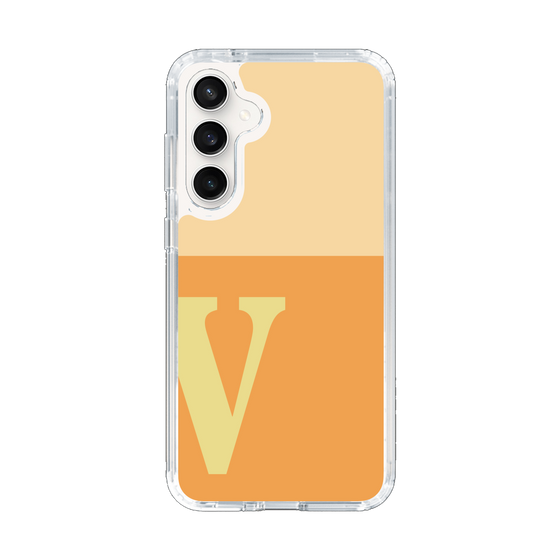 Slim Protection Case［ Original - initial two tone - V orange ］