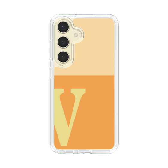 Slim Protection Case［ Original - initial two tone - V orange ］