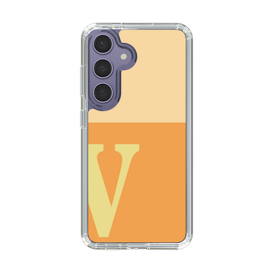 Slim Protection Case［ Original - initial two tone - V orange ］