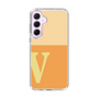 Slim Protection Case［ オリジナル - initial two tone - V orange ］