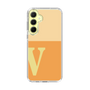 Slim Protection Case［ オリジナル - initial two tone - V orange ］