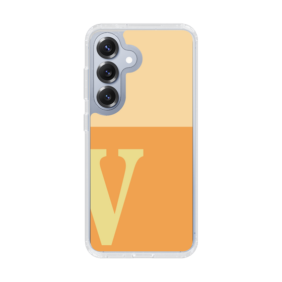Slim Protection Case［ Original - initial two tone - V orange ］