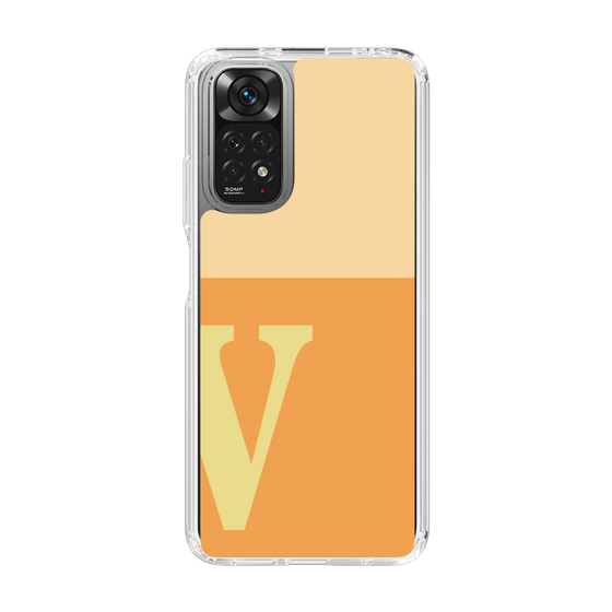 Slim Protection Case［ Original - initial two tone - V orange ］