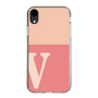 Slim Protection Case［ Original - initial two tone - V pink ］